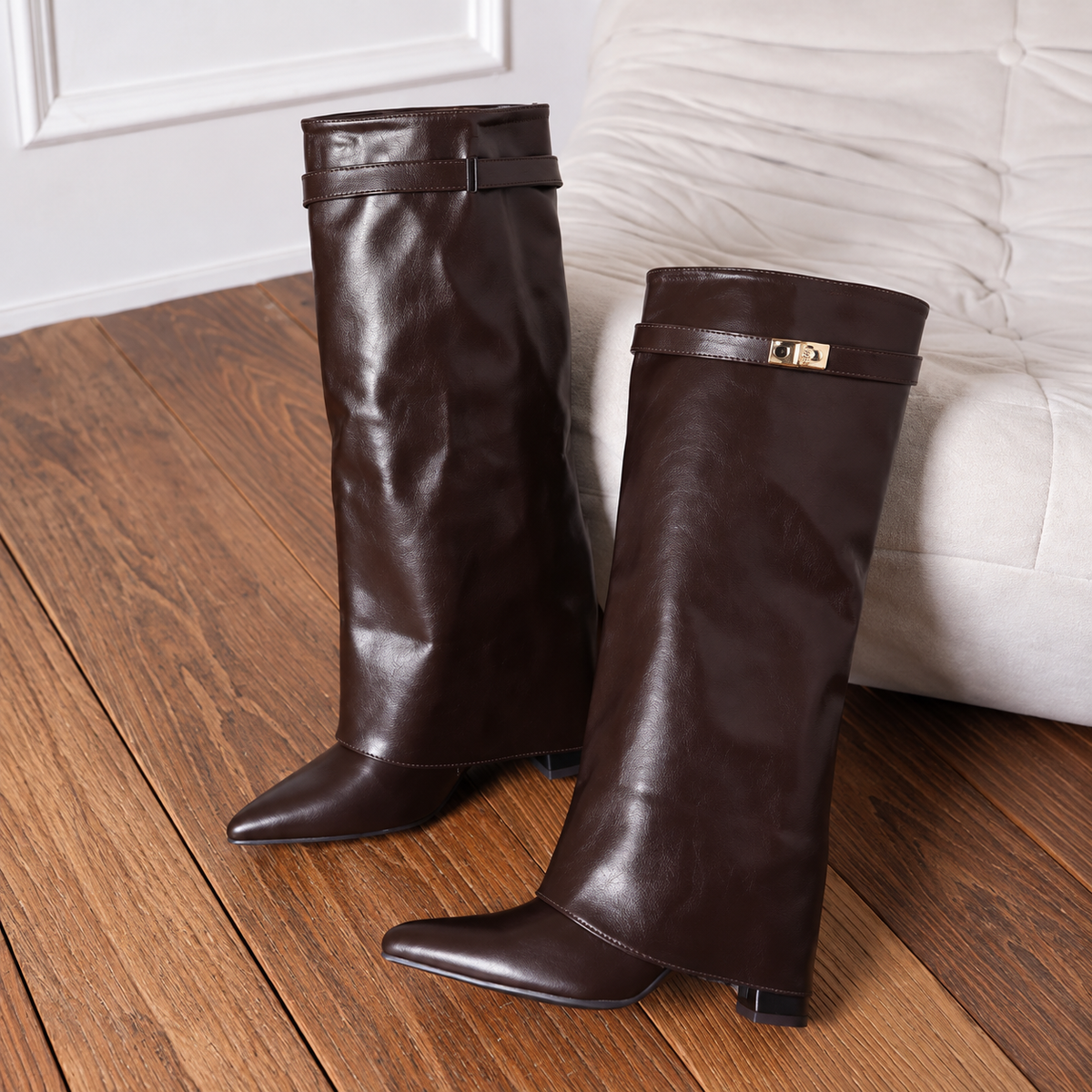 MONICA — Bottes hautes à boucle