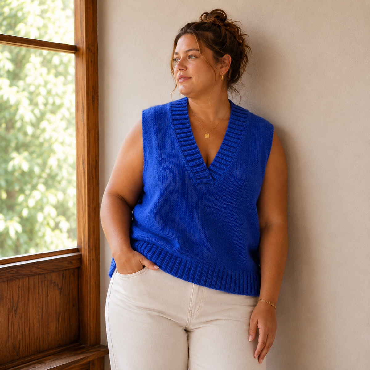 Pull sans manches BÉRÉNICE
