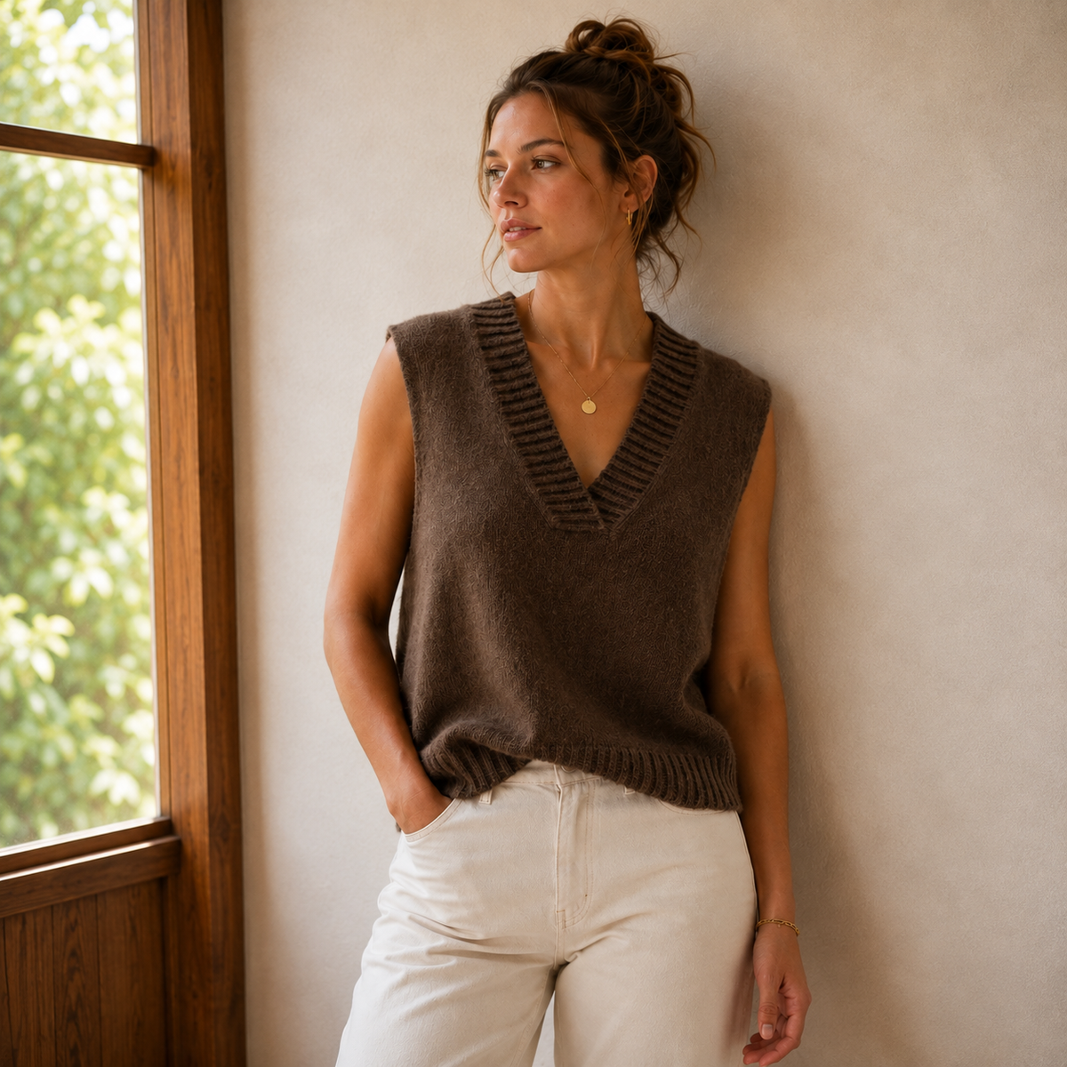 Pull sans manches BÉRÉNICE