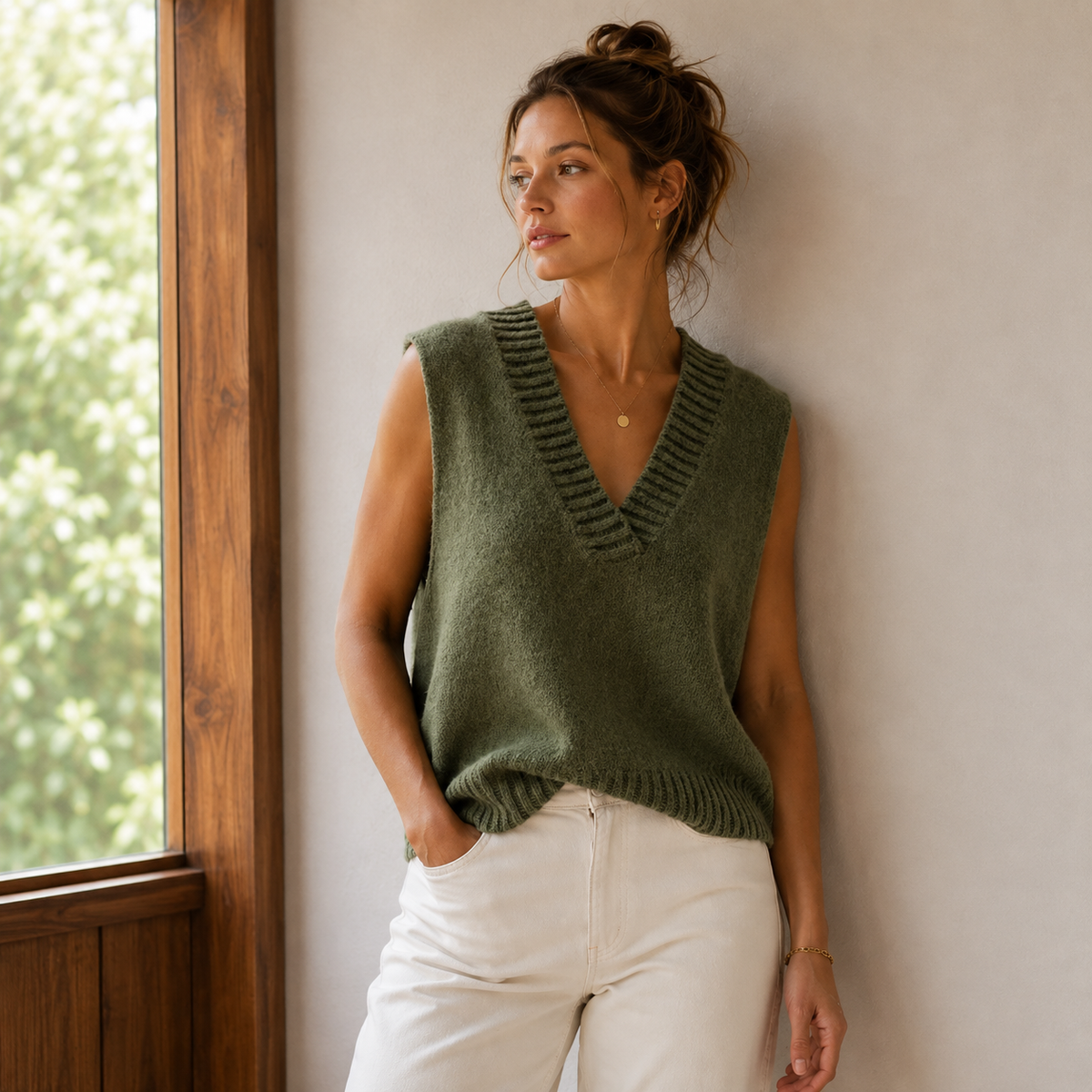 Pull sans manches BÉRÉNICE