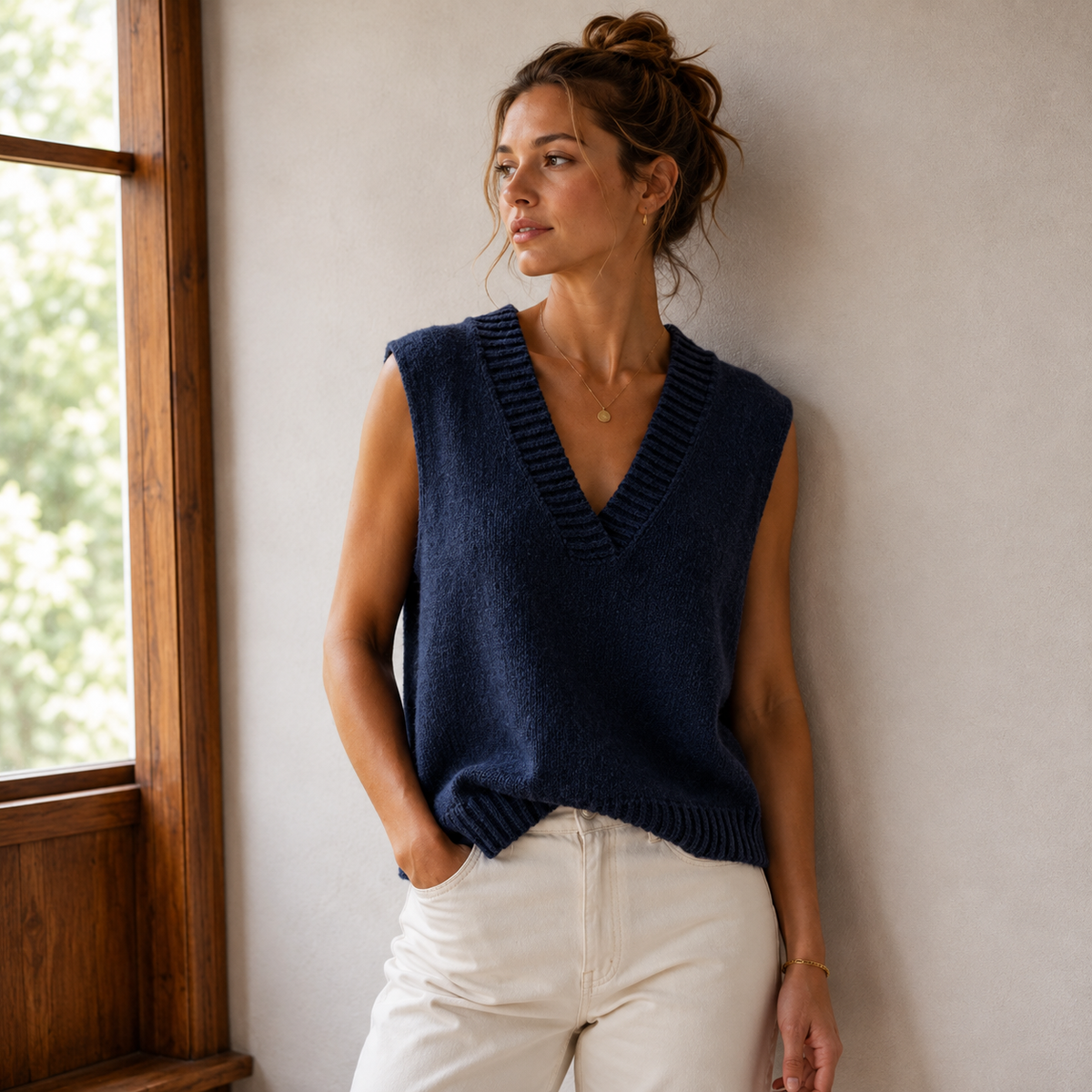Pull sans manches BÉRÉNICE