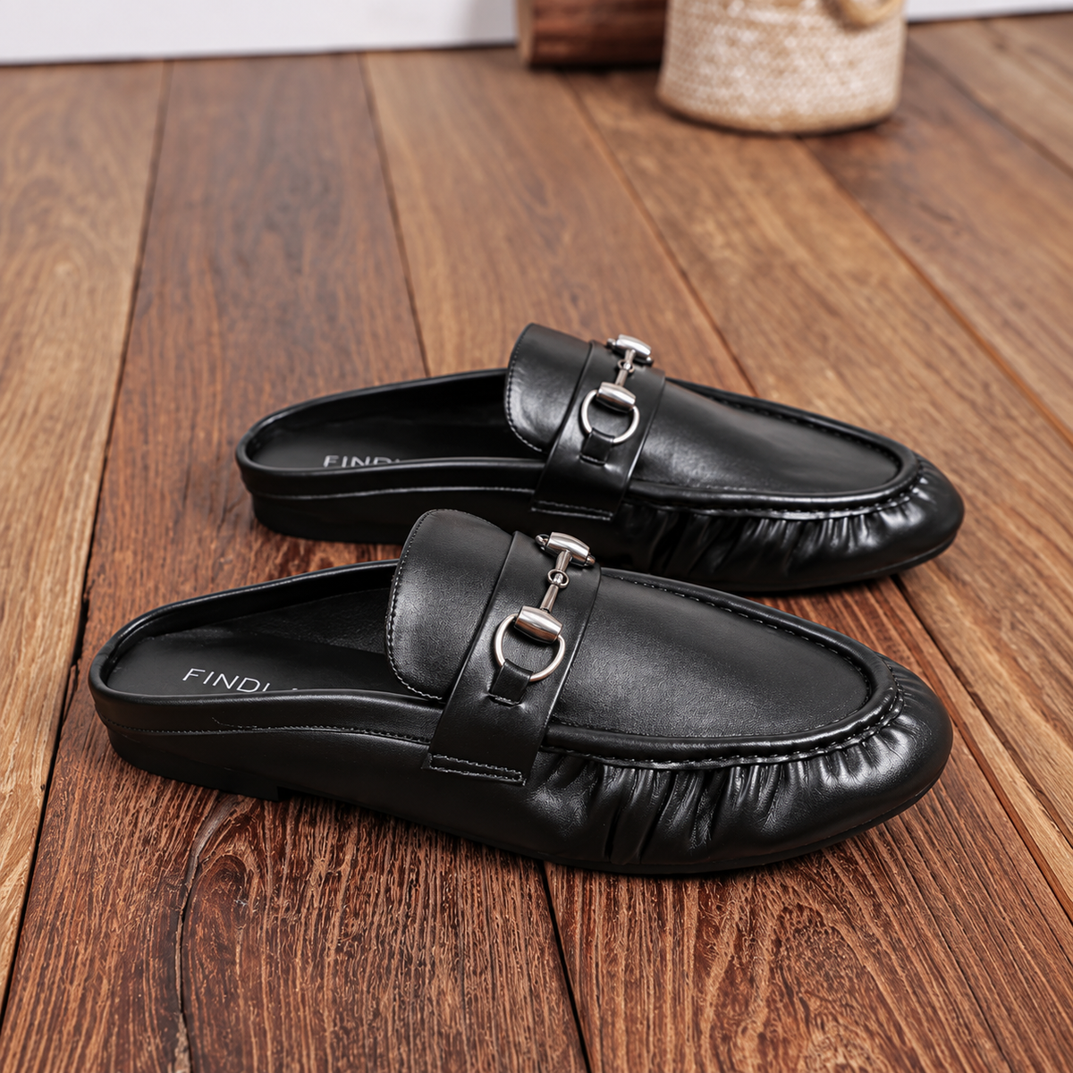 BÉATRIX — Mules mocassins à mors