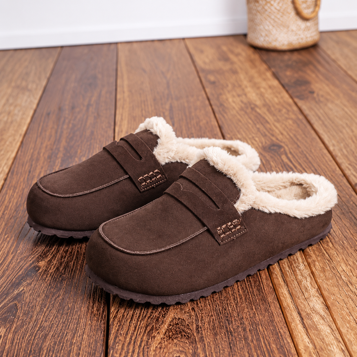 MABEL — Mules mocassin fourrées