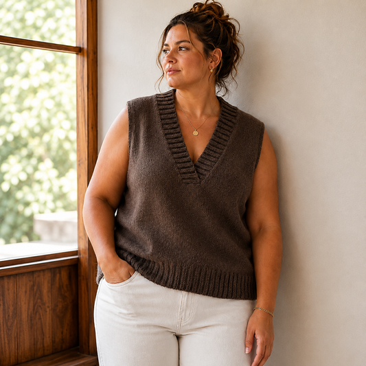 Pull sans manches BÉRÉNICE
