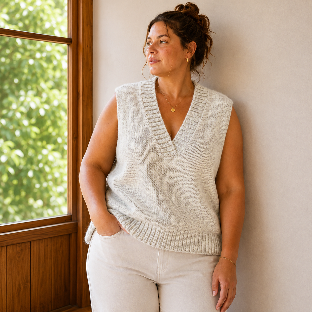 Pull sans manches BÉRÉNICE