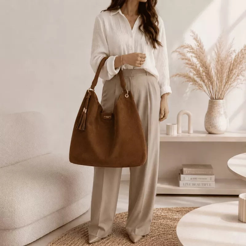Sac Joséphine – Grand sac à main avec pochette assortie