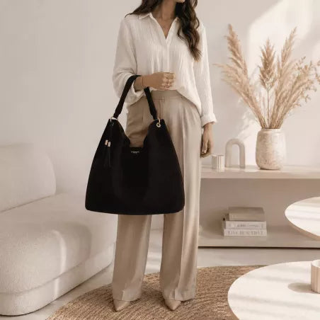 Sac JOSEPHINE – Grand sac à main avec pochette assortie